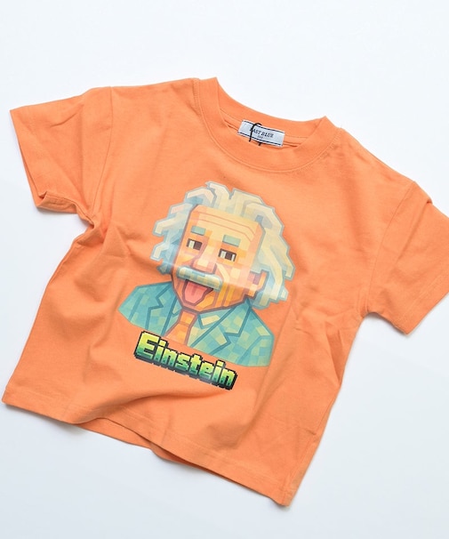 【EAST BLUE】ピクセルアート風 レジェンドWIDE Tシャツ E