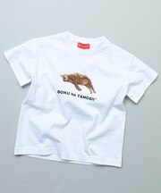 【別注】 BOKUHATANOSIIお昼寝ネコ半袖Tシャツ