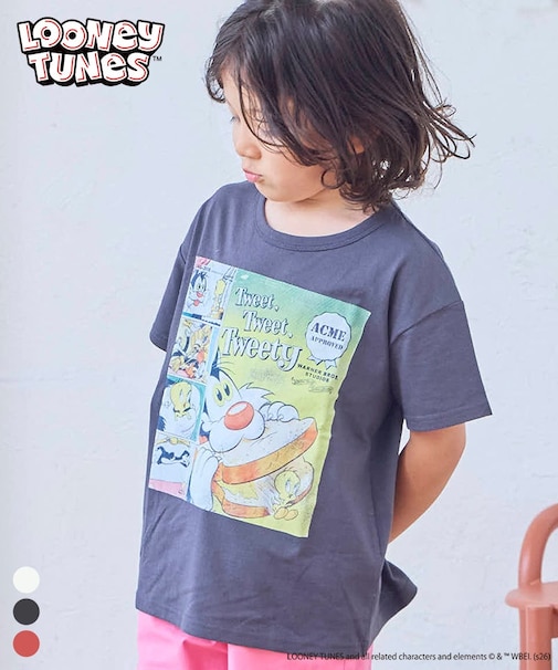 【別注】LOONEY TUNES プリント半袖Tシャツ