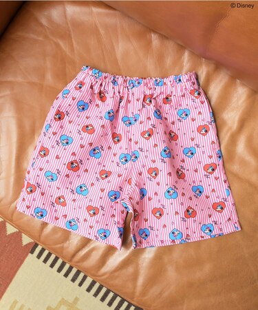 【別注】ディズニー総柄プリントハーフパンツ