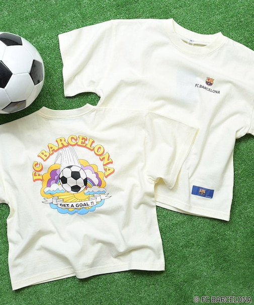 【別注】FCバルセロナプリント半袖Tシャツ