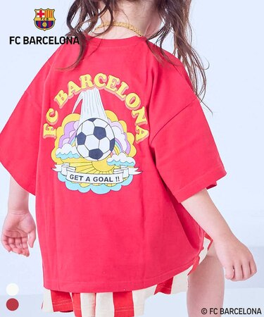 【別注】FCバルセロナプリント半袖Tシャツ