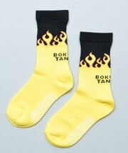 【別注】BOKUHATANOSII ファイヤーパターンソックスB(13-15cm)