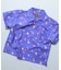 【UVカット/速乾性/イージーケア】POKOPOKOドライ総柄半袖シャツ