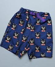 総柄メッシュクライミングショートパンツ