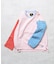 配色ステッチ長袖Tシャツ