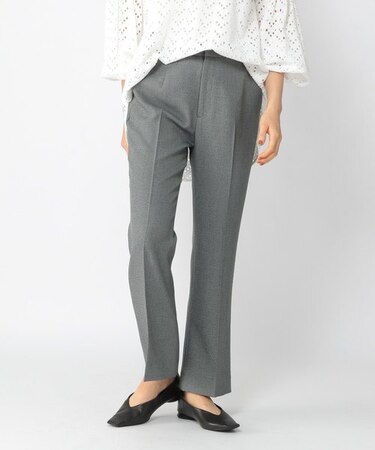 シャークスキンフレアパンツ