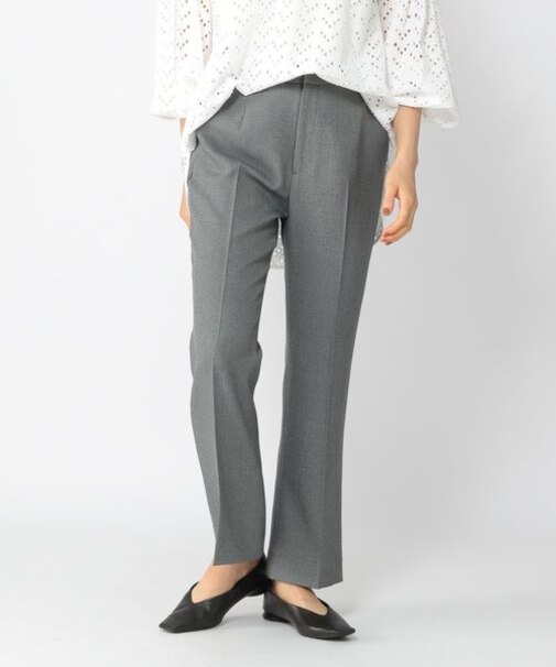 シャークスキンフレアパンツ