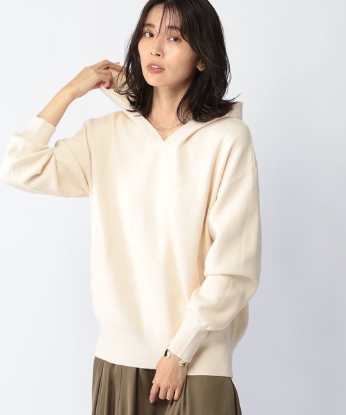 スエットライクニットパーカー｜バンヤードストームの通販｜&mall