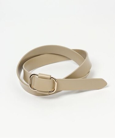 スライドバックルレザーベルト