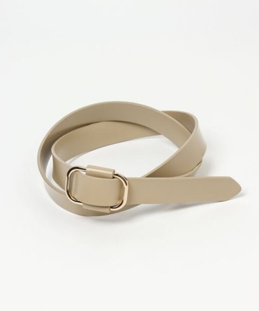 スライドバックルレザーベルト