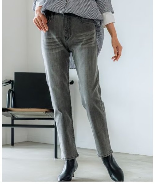 【名品パンツ】NEWスリムボーイデニムパンツ