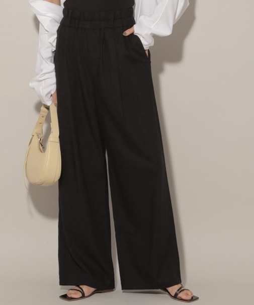リネンイージーパンツ