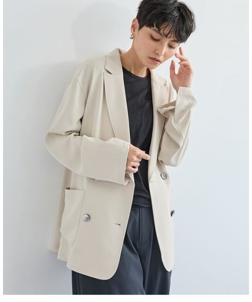 ダブルクロスブルゾン　バンヤードストーム　完売　エクリュ ダブルクロスブルゾン バンヤードストーム 完売 エクリュ