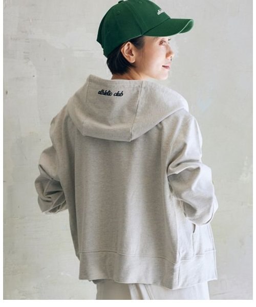 美品◯バンヤードストーム　ダブルZIPミニ裏毛パーカー　グレー. ダブルZIPミニ裏毛パーカー｜バンヤードストームの通販｜&mall