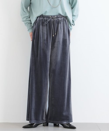ベロアドロストパンツ