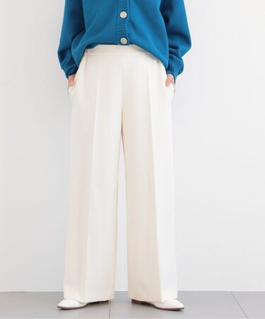センタープレスワイドパンツ / ハンドウォッシャブル