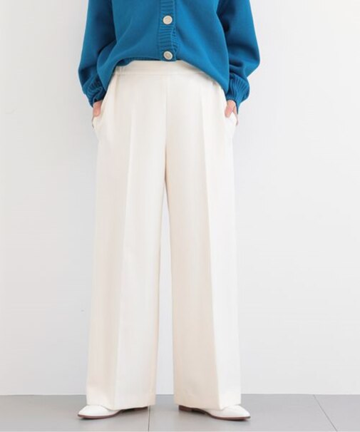 センタープレスワイドパンツ / ハンドウォッシャブル