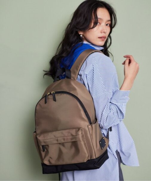 【撥水】キレイめラウンドリュック