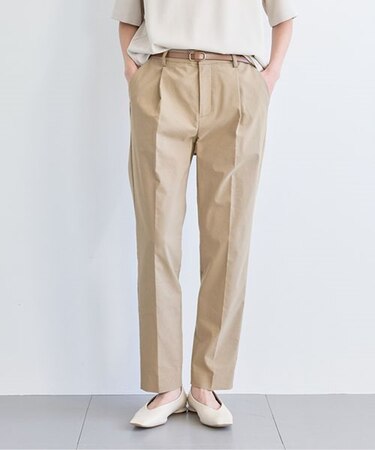 リネンストレッチスティックパンツ＜セットアップ対応＞