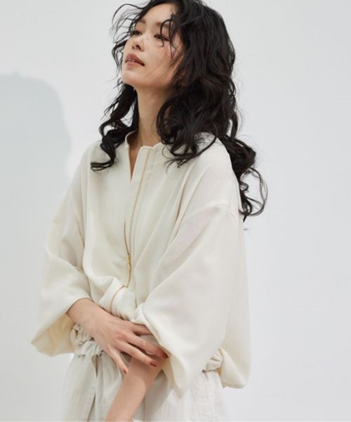 ポプリンハーフスリーブジャケット【JAPAN FABRIC】ハンド