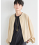 ポプリンZIPブルゾン【JAPAN FABRIC】ハンドウォッシャブル