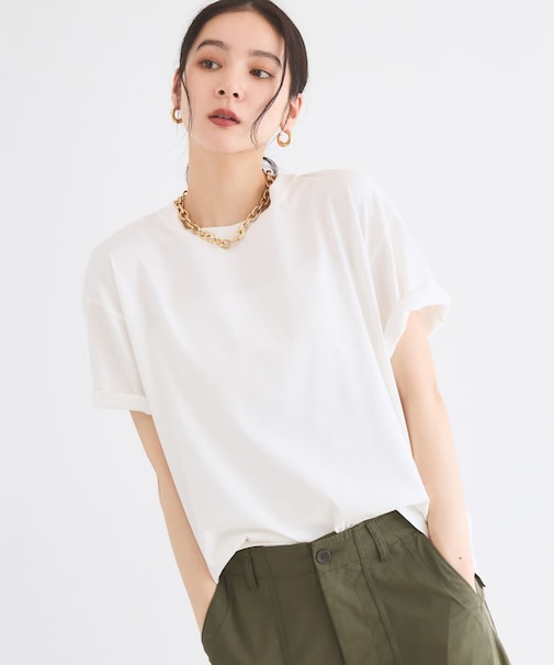 GIZAコットンTシャツ【汗染み軽減】