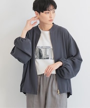 ダブルクロスブルゾン