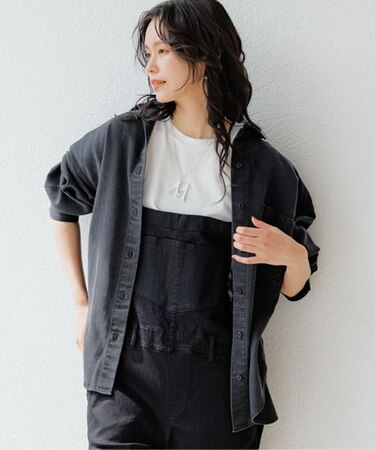 ルーズシルエットデニムシャツ