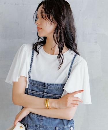 フレアスリーブプルオーバー