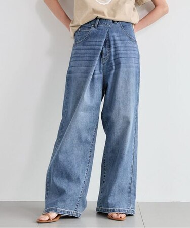 2WAYカシュクールデニム【JAPAN FABRIC】