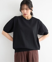 半袖ニットT / ハンドウォッシャブル