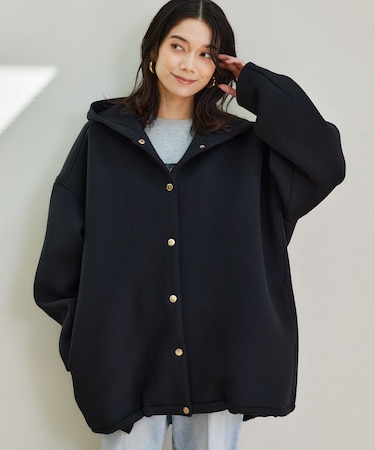 ダンボールフーディーブルゾン