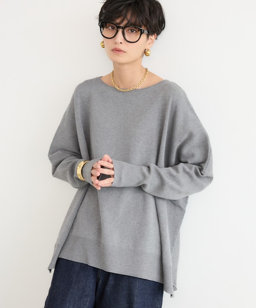 ボートネックボリュームニット｜バンヤードストームの通販