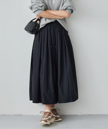 撥水タフタスカート＜セットアップ対応＞