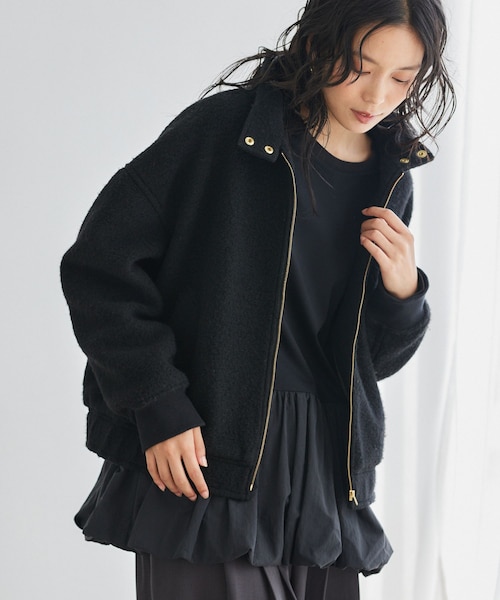 スタンドカラースライバーブルゾン｜バンヤードストームの通販｜&mall