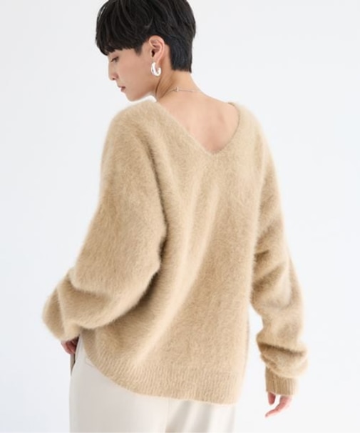 FOXカシミヤプルオーバー