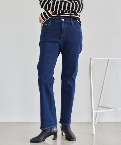 裏起毛スリムデニム