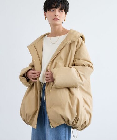 撥水ダウンコート【JAPAN FABRIC】