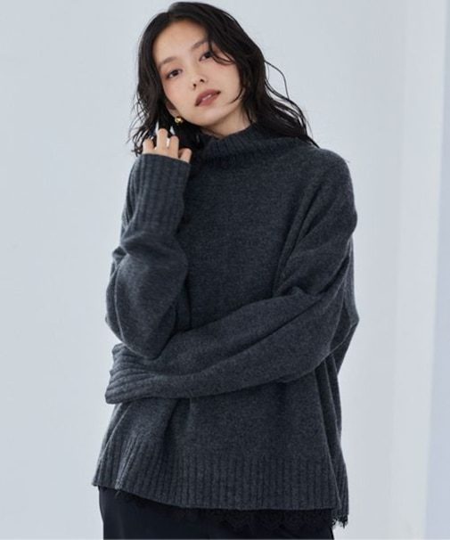 AQUAハイネックプルオーバー