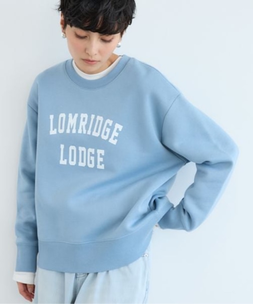 裏起毛ソフトタッチロゴプルオーバー / マシンウォッシャブル