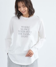 裾ラウンドロゴプルオーバー / マシンウォッシャブル