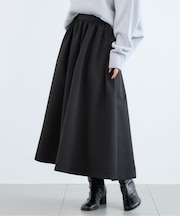 マシュマロフレアギャザースカート / マシンウォッシャブル【撥水】