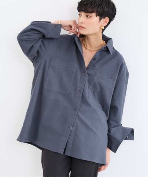 セミスウェードシャツ / ハンドウォッシャブル【JAPAN FABRIC】