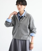 コットンウールポロニット