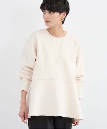 ニードルペプラムプルオーバー / マシンウォッシャブル