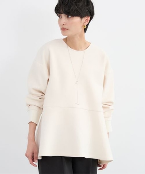 ニードルペプラムプルオーバー / マシンウォッシャブル