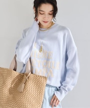 ルーズシルエットロゴニット / ハンドウォッシャブル