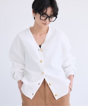 金ボタンドルマンカーディガン＜セットアップ対応＞
