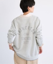 シア－バックロゴカーディガン / ハンドウォッシャブル